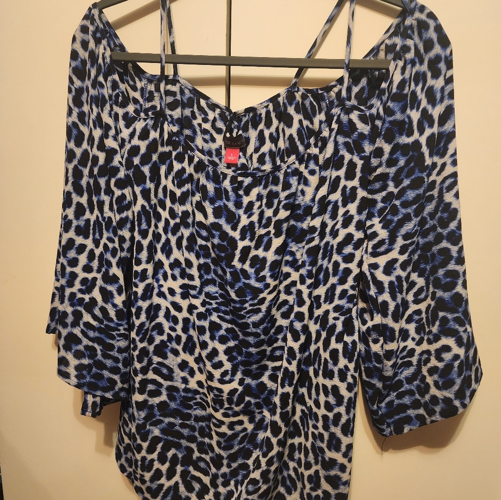 Leopard print blouse